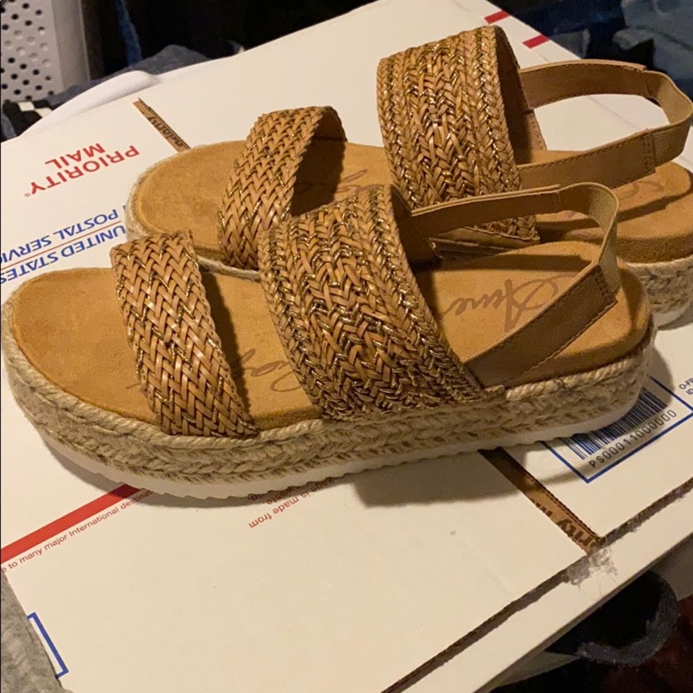 Platform Sandals (donating on Friday)